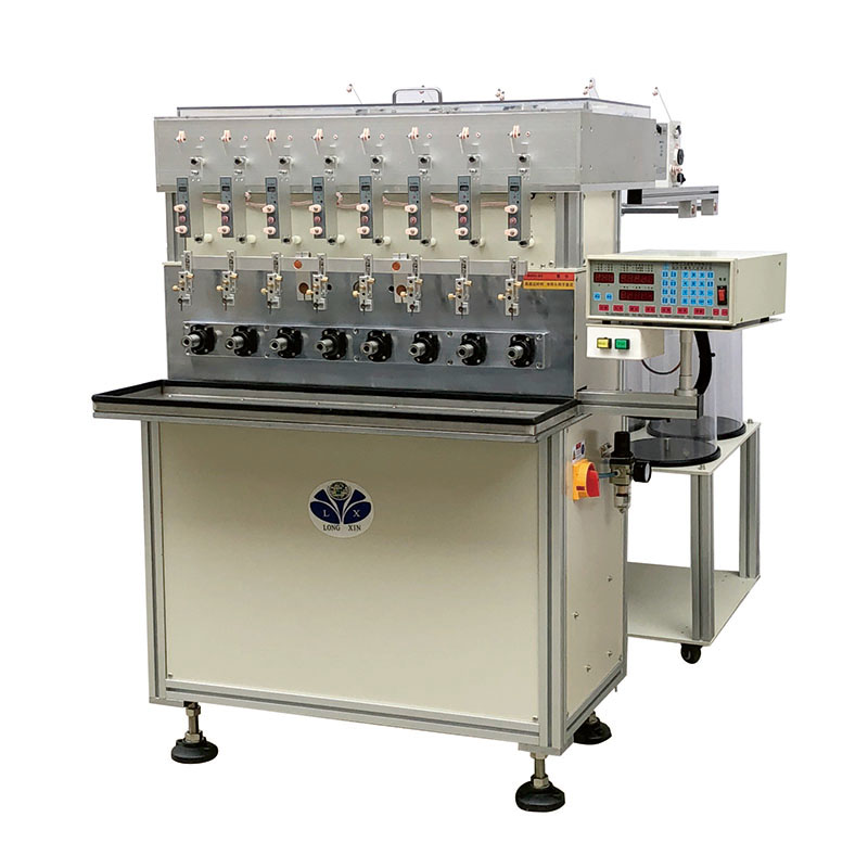 LX-1008-T Eight-axis automatic winding machine with twisted wire